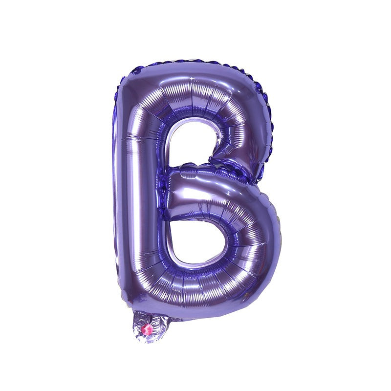 【16 inch】PURPLE ABC & Numbers