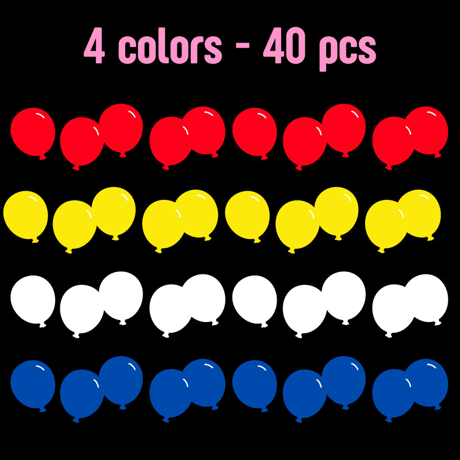 Belon Merdeka Latex & Foil Sets