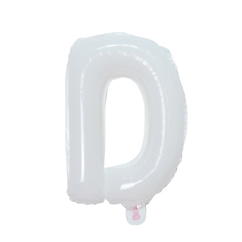 【16 inch】WHITE ABC & Numbers