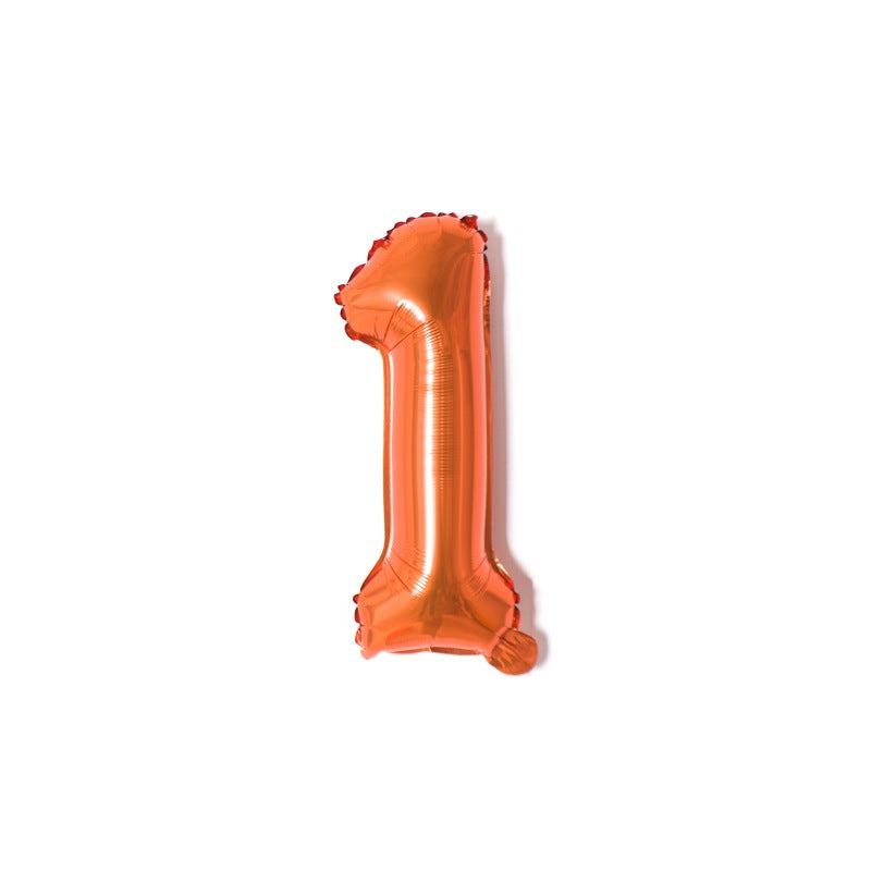 【16 inch】ORANGE Numbers