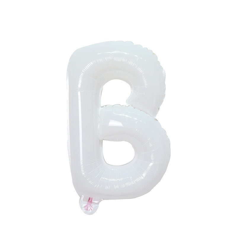【16 inch】WHITE ABC & Numbers