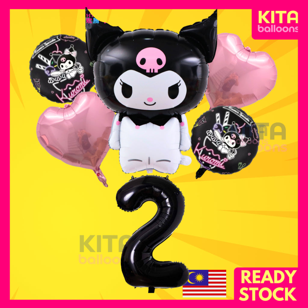 【Set】Kuromi Melody Cinnamorol + Number
