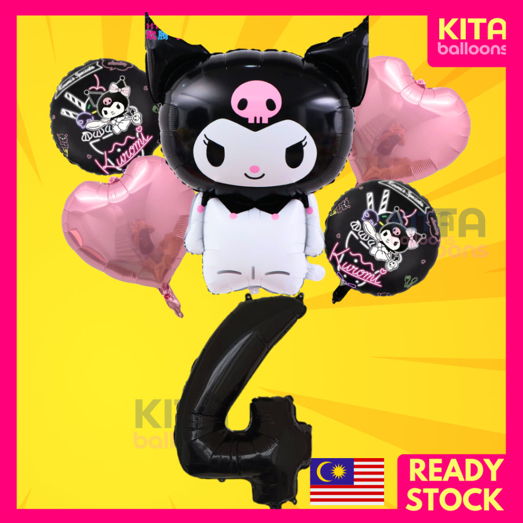 【Set】Kuromi Melody Cinnamorol + Number