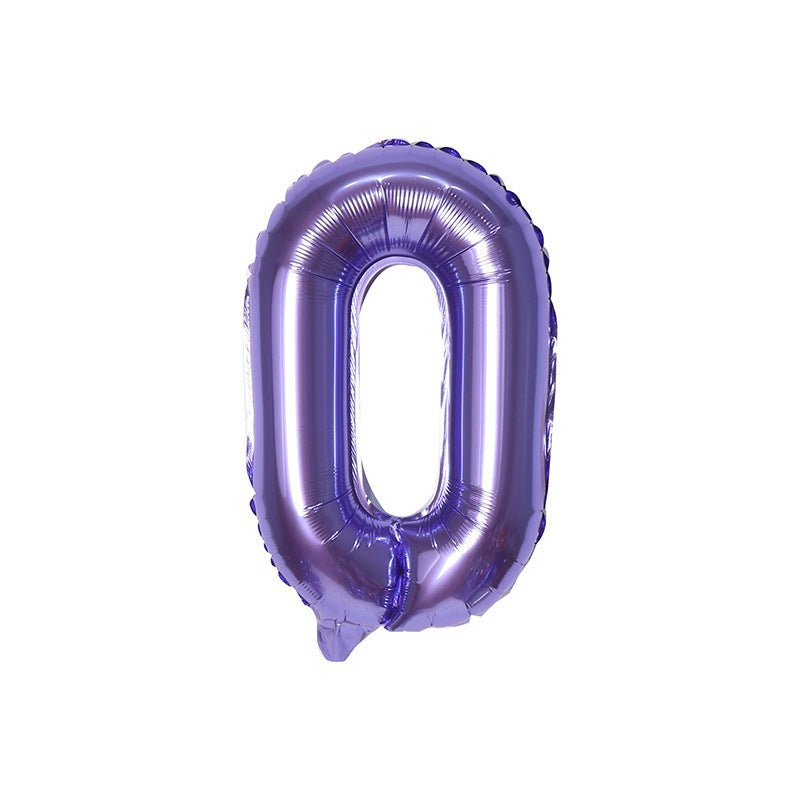 【16 inch】PURPLE ABC & Numbers