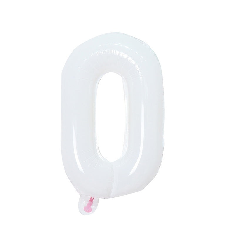 【16 inch】WHITE ABC & Numbers