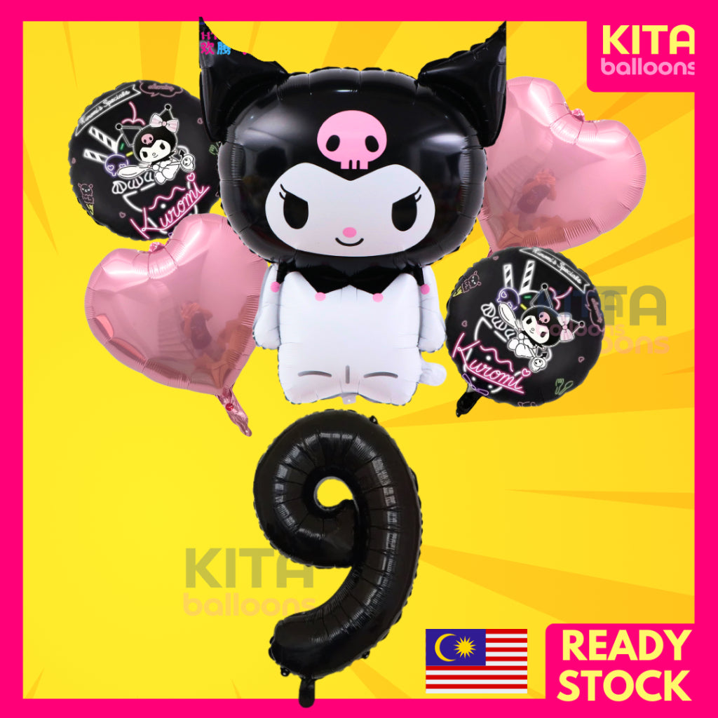 【Set】Kuromi Melody Cinnamorol + Number