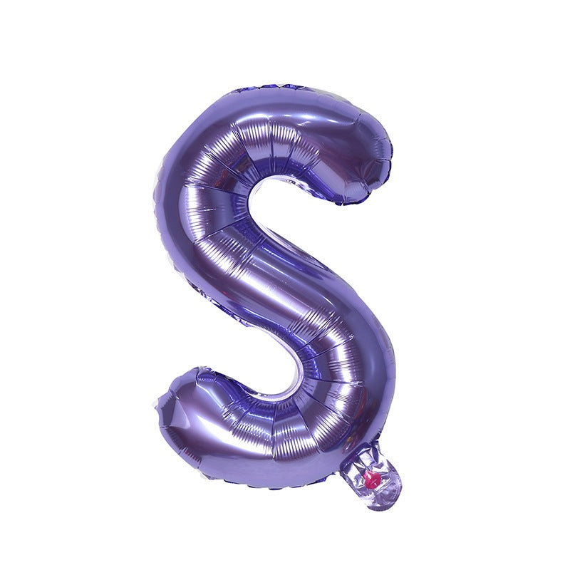 【16 inch】PURPLE ABC & Numbers