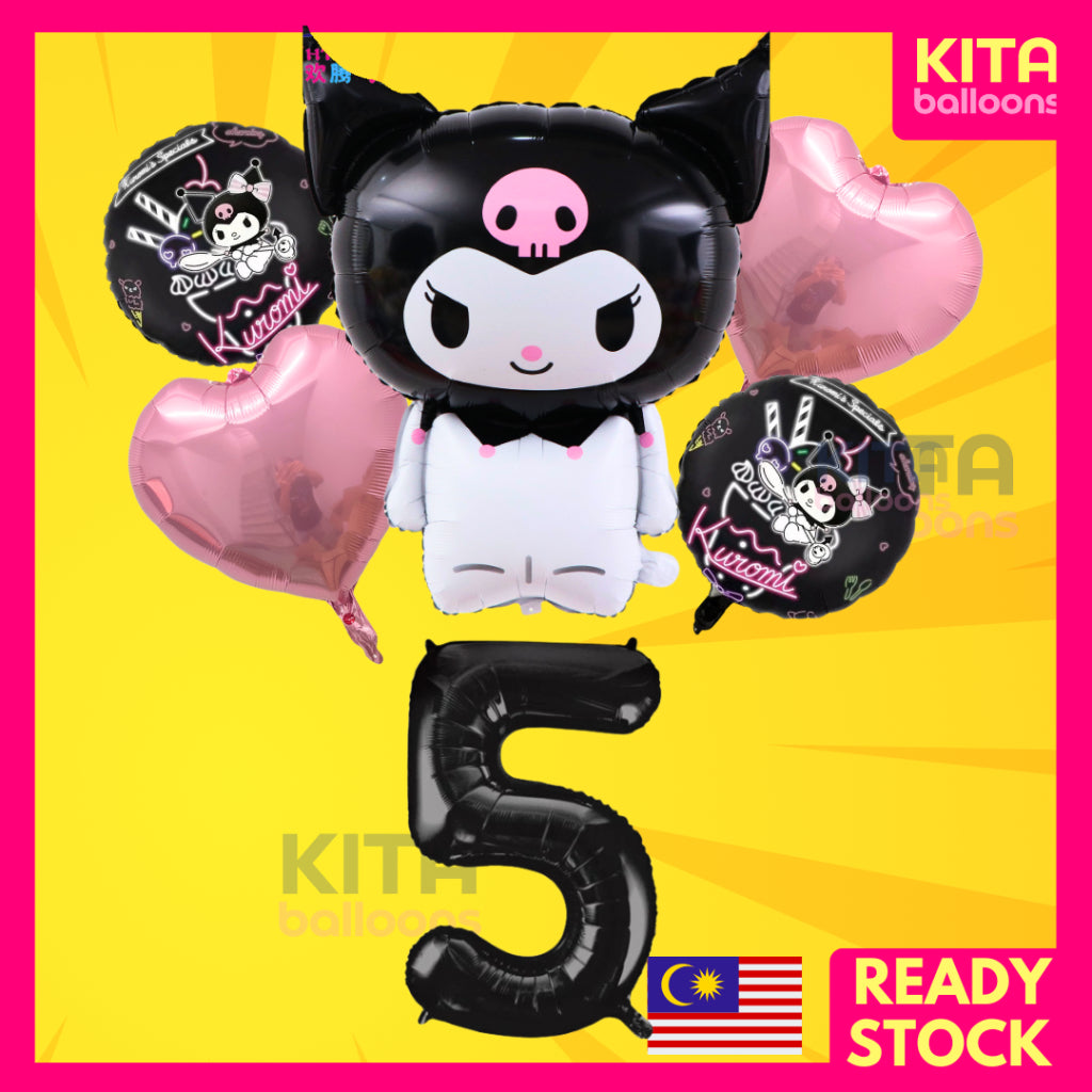 【Set】Kuromi Melody Cinnamorol + Number