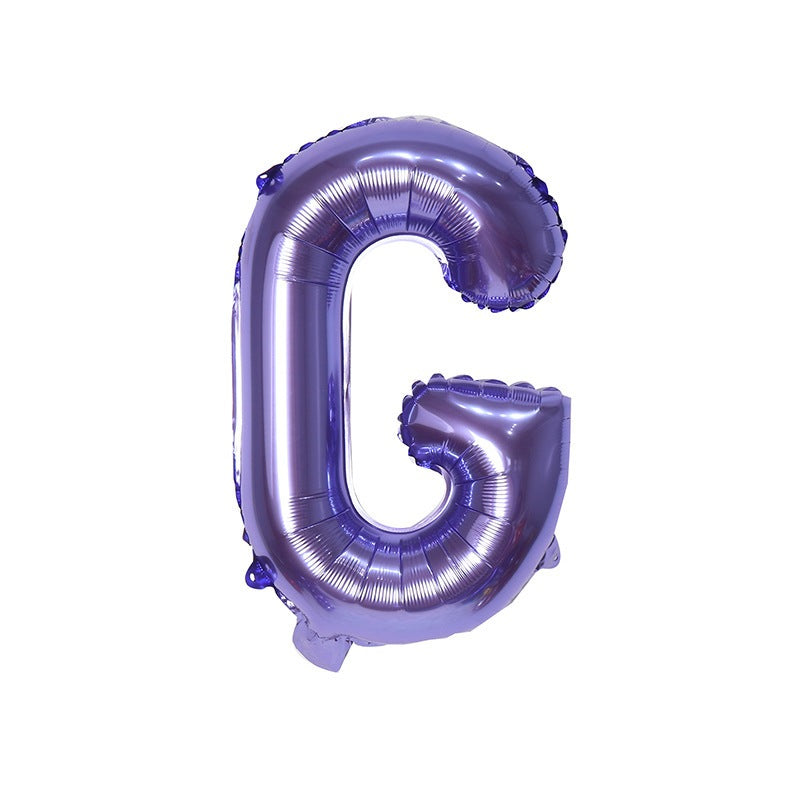【16 inch】PURPLE ABC & Numbers