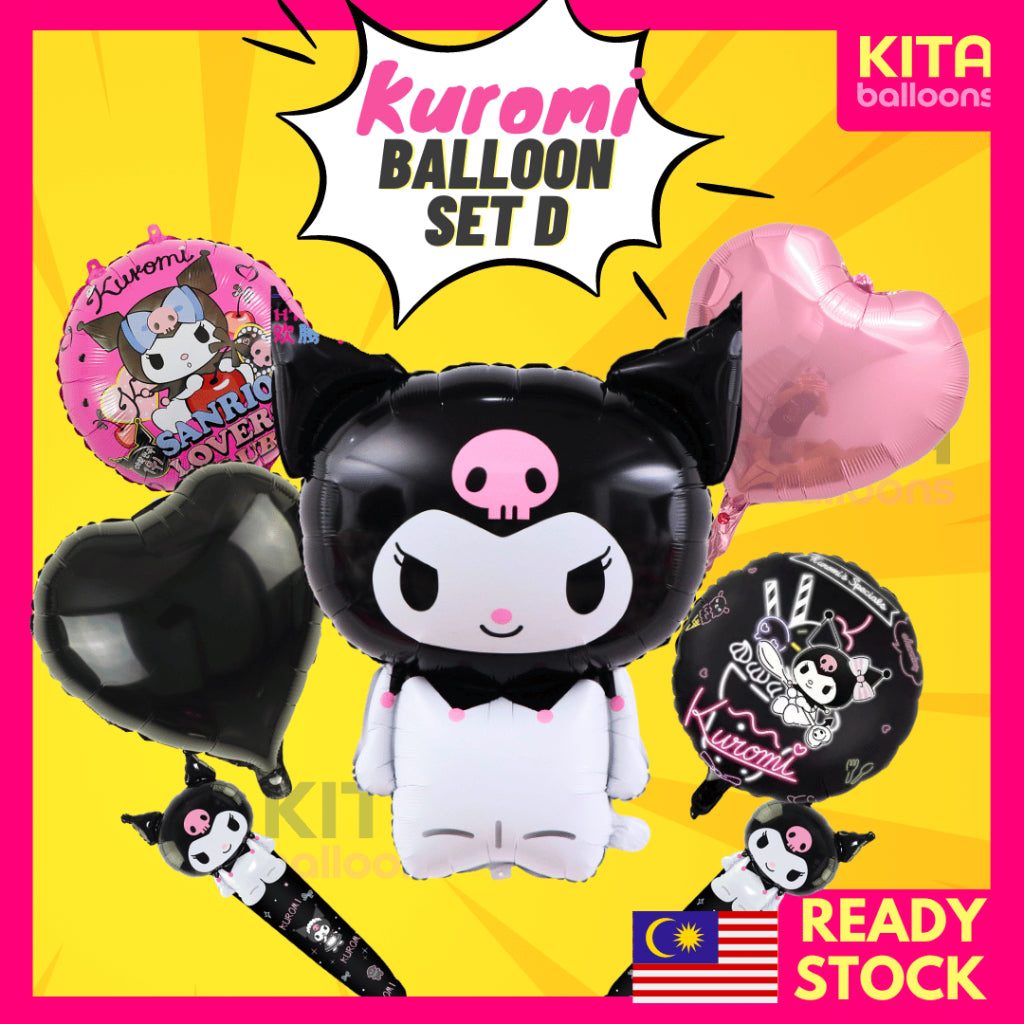 【Set】Kuromi Melody Cinnamorol + Number
