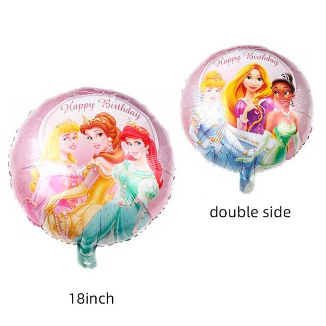 Princess Collection 18 inch Foil Balloons