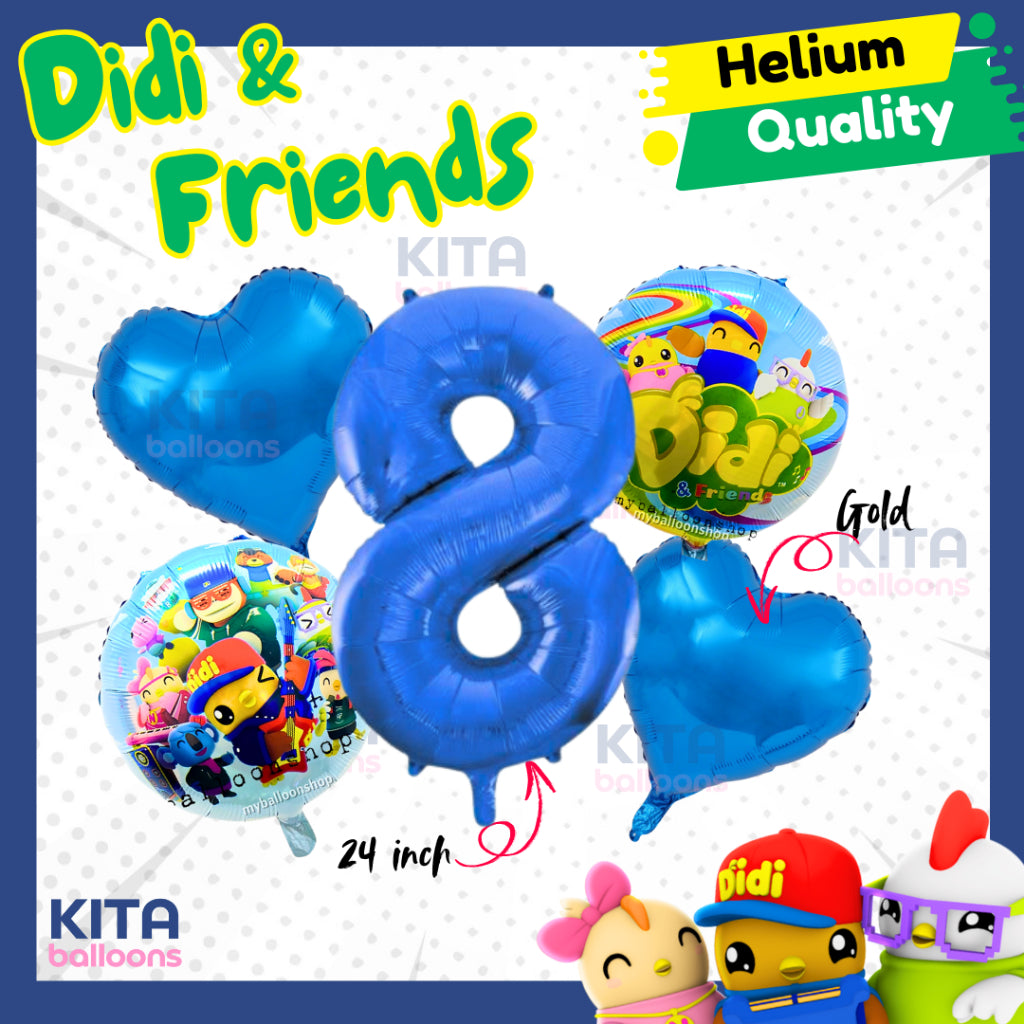 【Set】Didi & Friends + Number