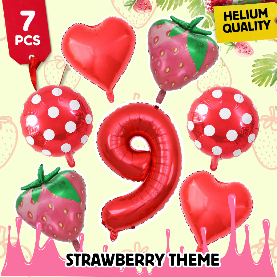 【Set】Strawberry + Number