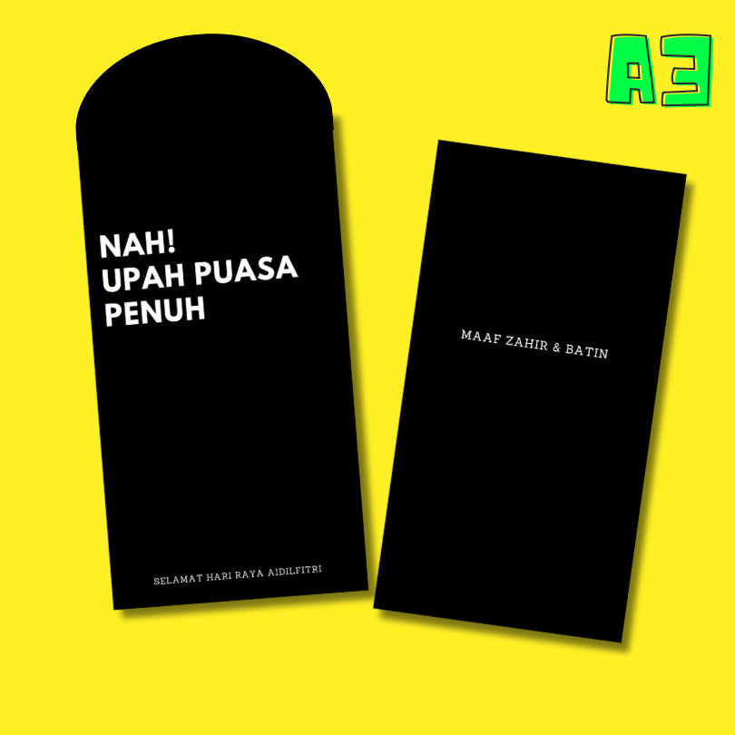 Sampul Raya 5 pcs Sampul Duit Premium Exclusive 2025 Tebal Murah Kartun Lawak Unik Comel