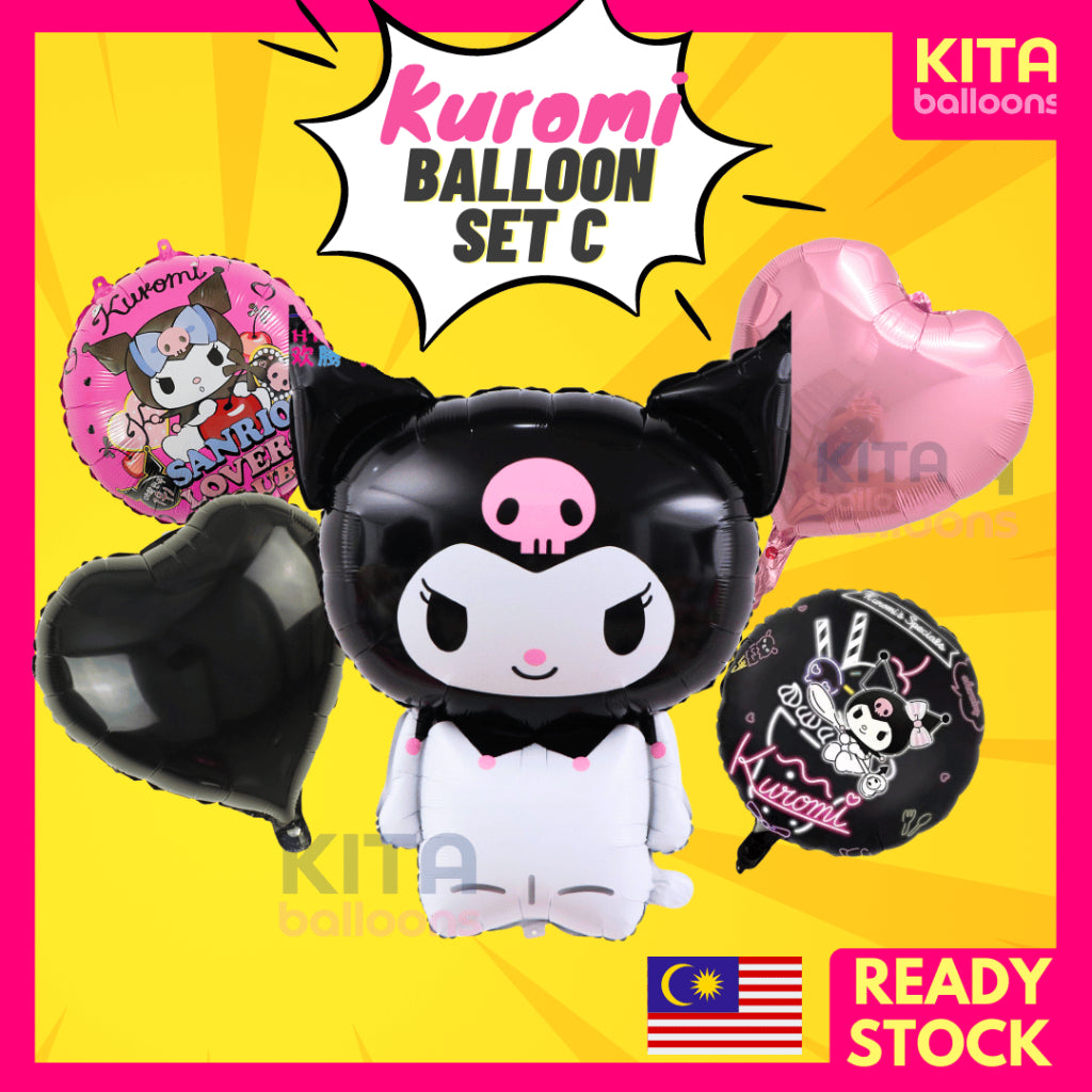 【Set】Kuromi Melody Cinnamorol + Number