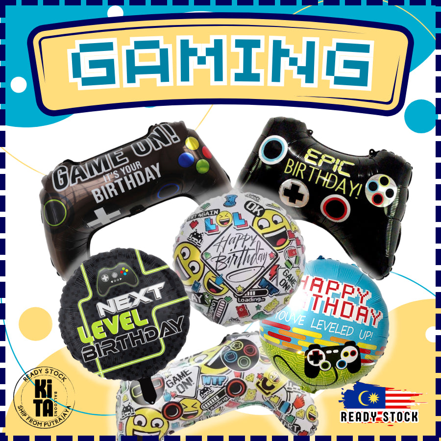Game Controller Video Games Balloons Boy Mainan Budak Belon Roblox