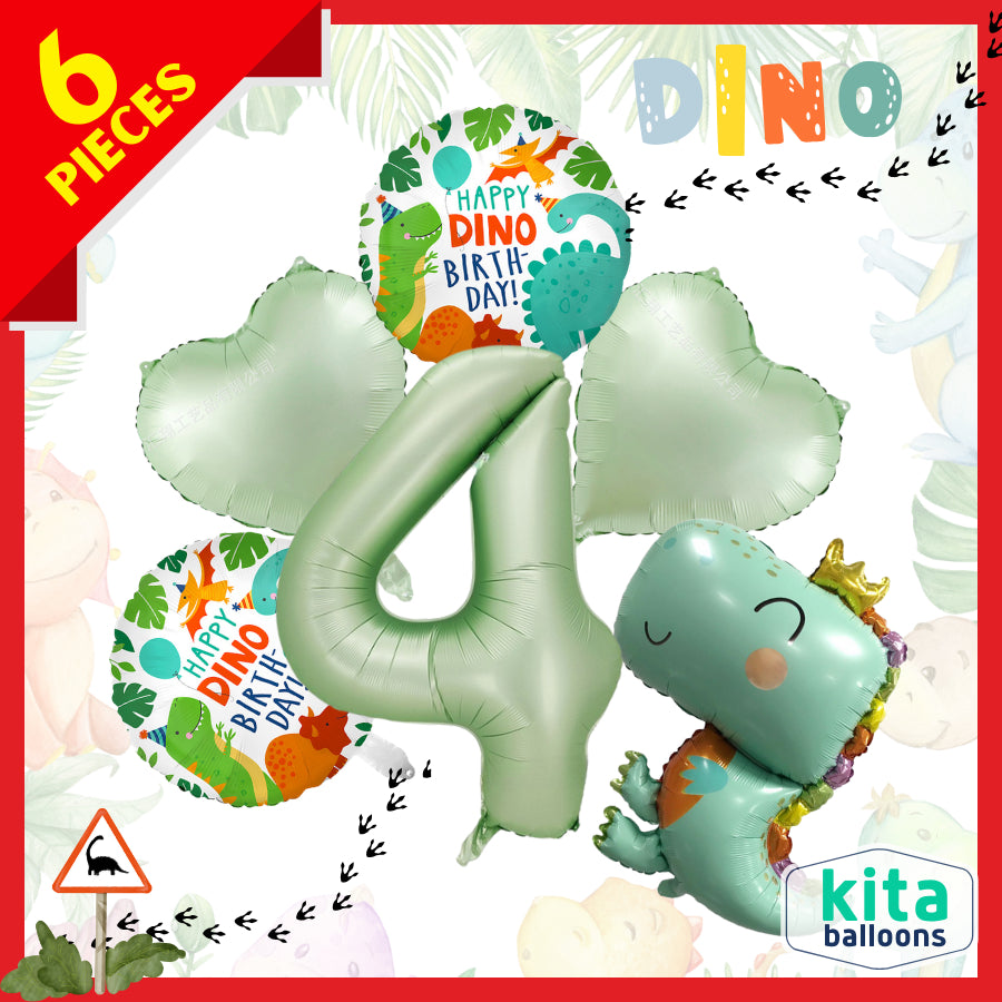 【Set】Dinosaur + Number
