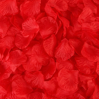 100pcs Flower Petals Fake Wedding Valentine Birthday Party Decoration Flower Artificial Rose Red White