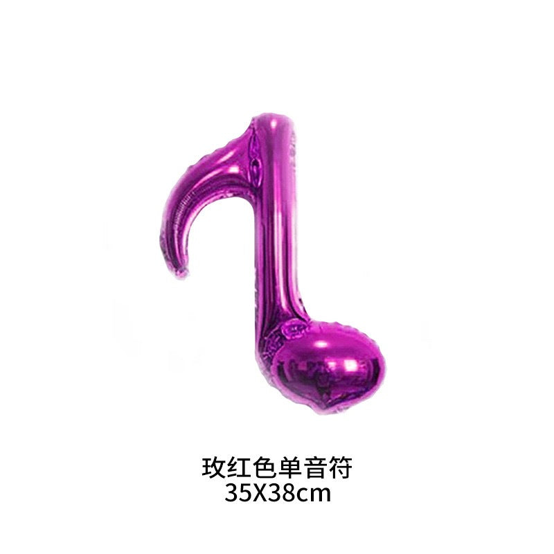 Retro Music Balloons