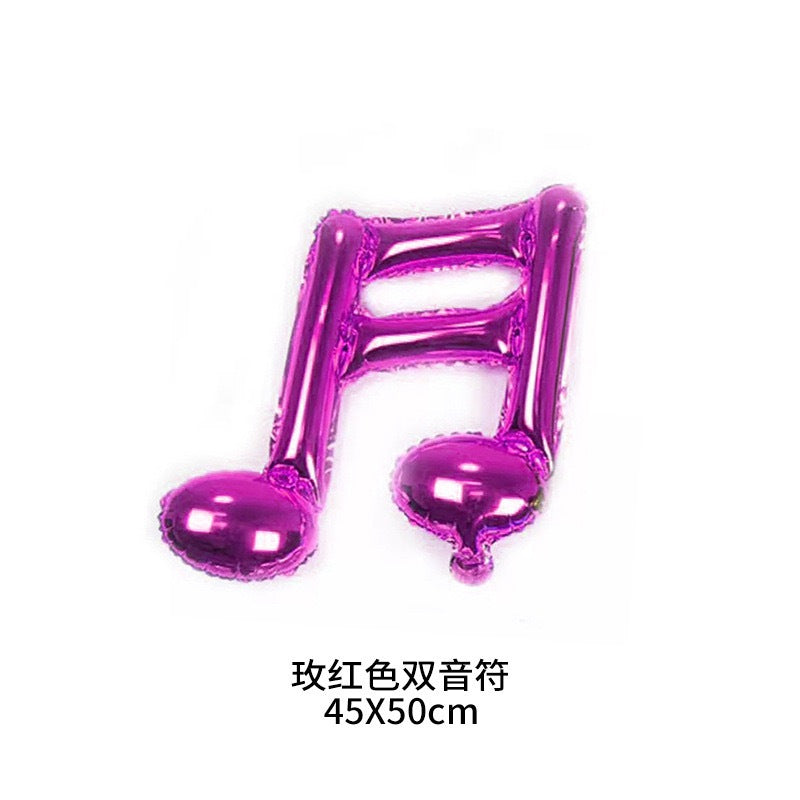 Retro Music Balloons