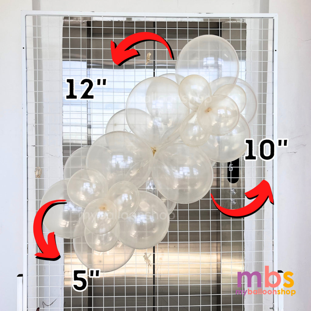 【BASIC SERIES】 SKYTEX Colourful Latex Balloons 5,10,12 inch Same Colors Style for Event Planner (SKP)