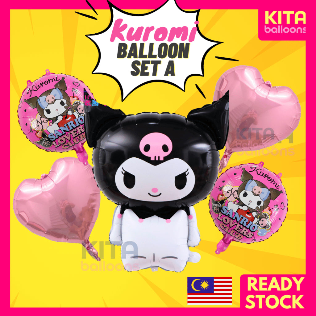 【Set】Kuromi Melody Cinnamorol + Number