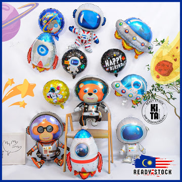 Astronaut Galaxy Balloons