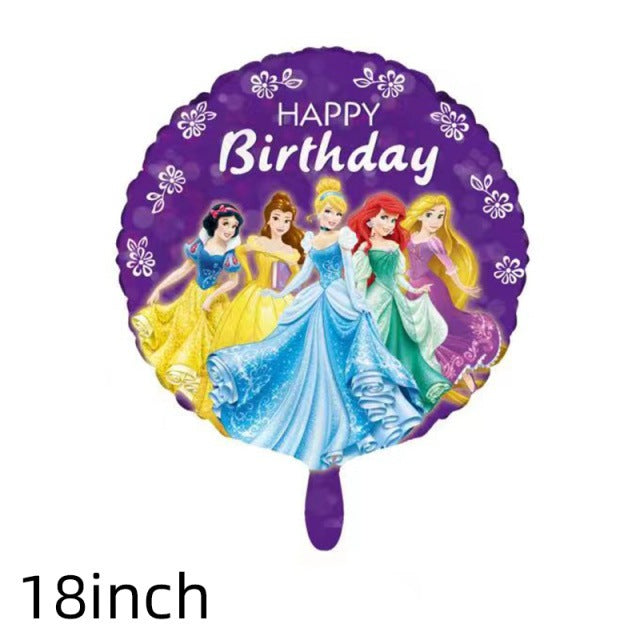Princess Collection 18 inch Foil Balloons