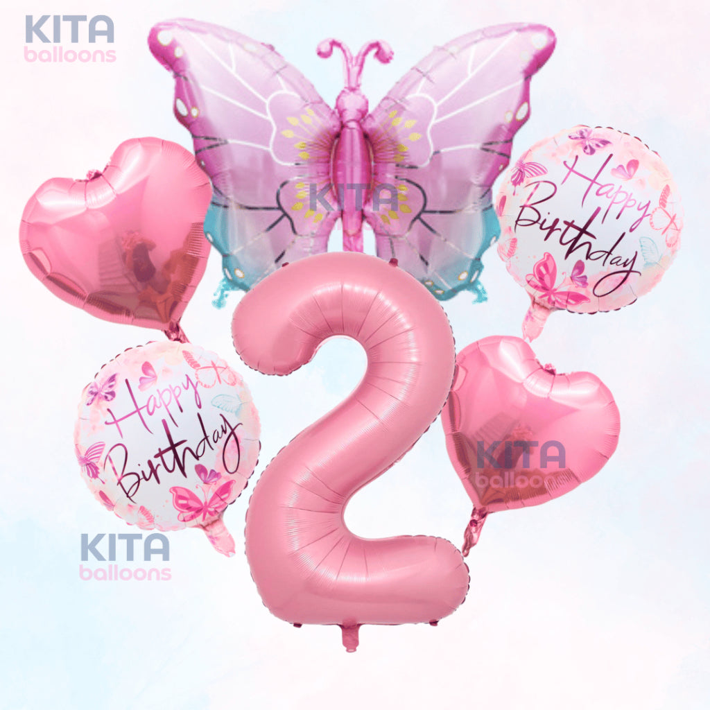 【Set】Butterfly + Number