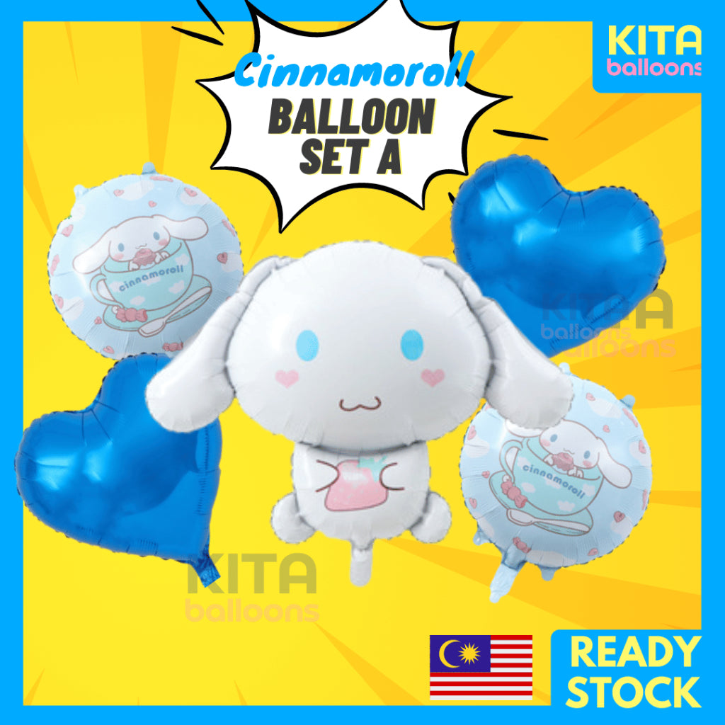 【Set】Kuromi Melody Cinnamorol + Number