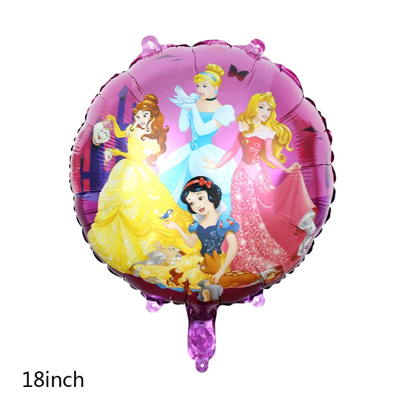 Princess Collection 18 inch Foil Balloons