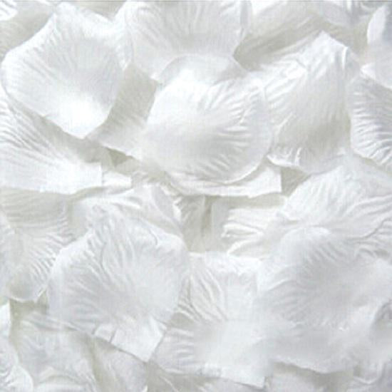 100pcs Flower Petals Fake Wedding Valentine Birthday Party Decoration Flower Artificial Rose Red White