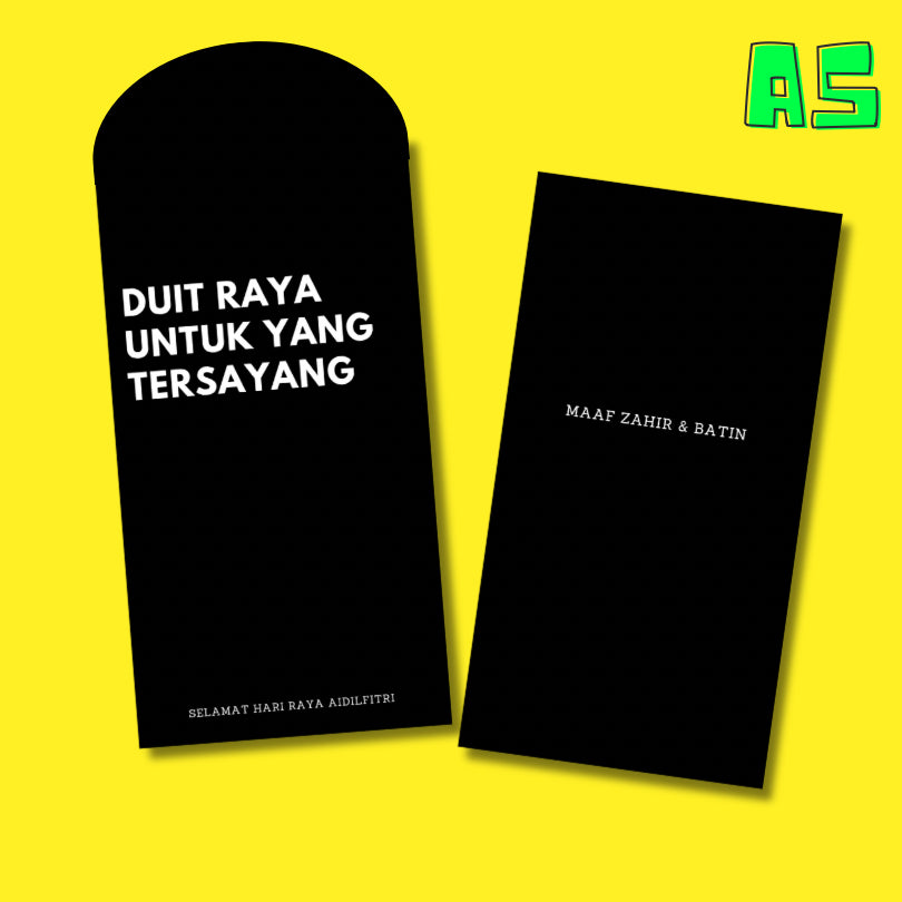 Sampul Raya 5 pcs Sampul Duit Premium Exclusive 2025 Tebal Murah Kartun Lawak Unik Comel