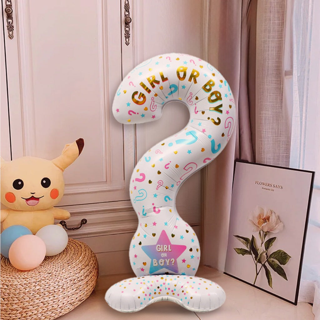 Gender Stand Balloons Baby Showers