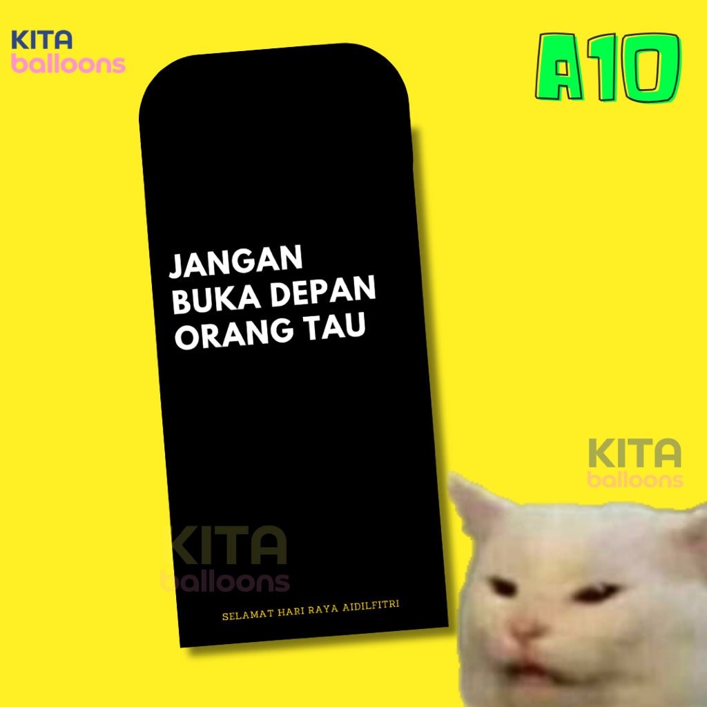 Sampul Raya 5 pcs Sampul Duit Premium Exclusive 2025 Tebal Murah Kartun Lawak Unik Comel