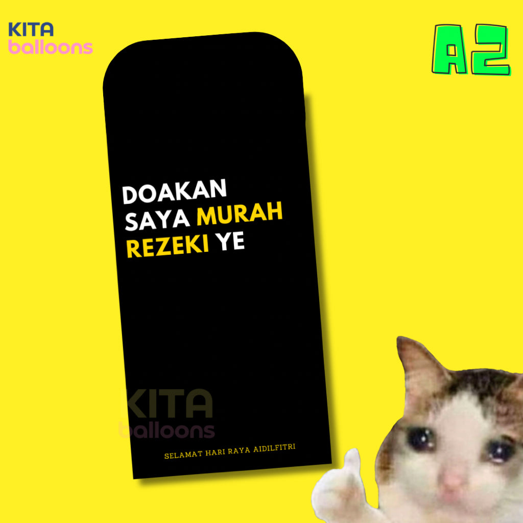 Sampul Raya 5 pcs Sampul Duit Premium Exclusive 2025 Tebal Murah Kartun Lawak Unik Comel