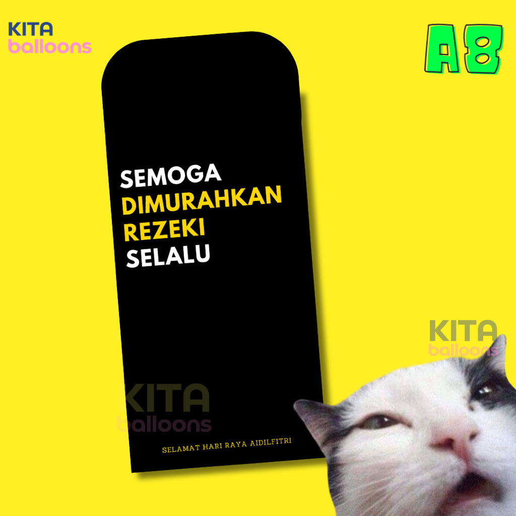 Sampul Raya 5 pcs Sampul Duit Premium Exclusive 2025 Tebal Murah Kartun Lawak Unik Comel