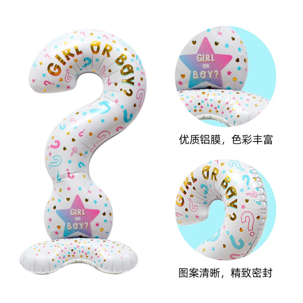 Gender Stand Balloons Baby Showers