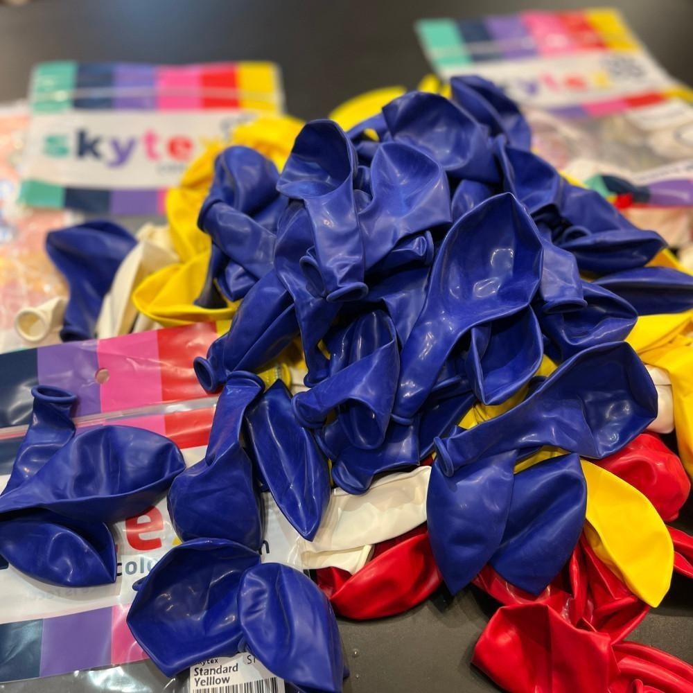 【BASIC SERIES】 SKYTEX Colourful Latex Balloons 5,10,12 inch Same Colors Style for Event Planner (SKP)