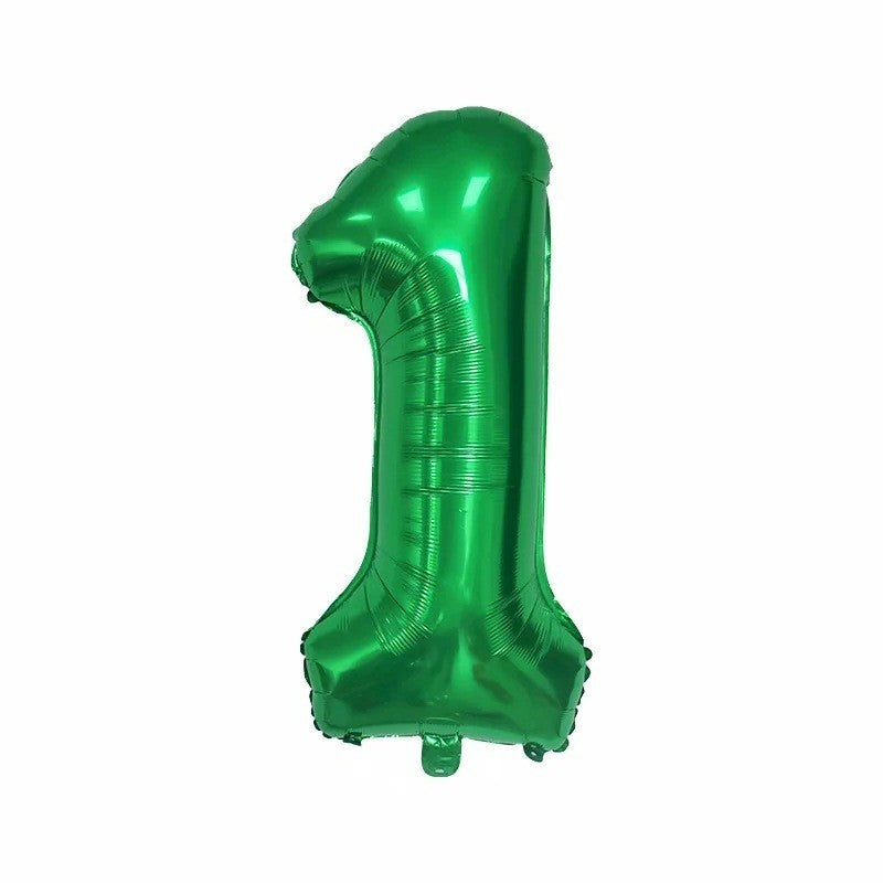 【16 inch】GREEN ABC & Numbers