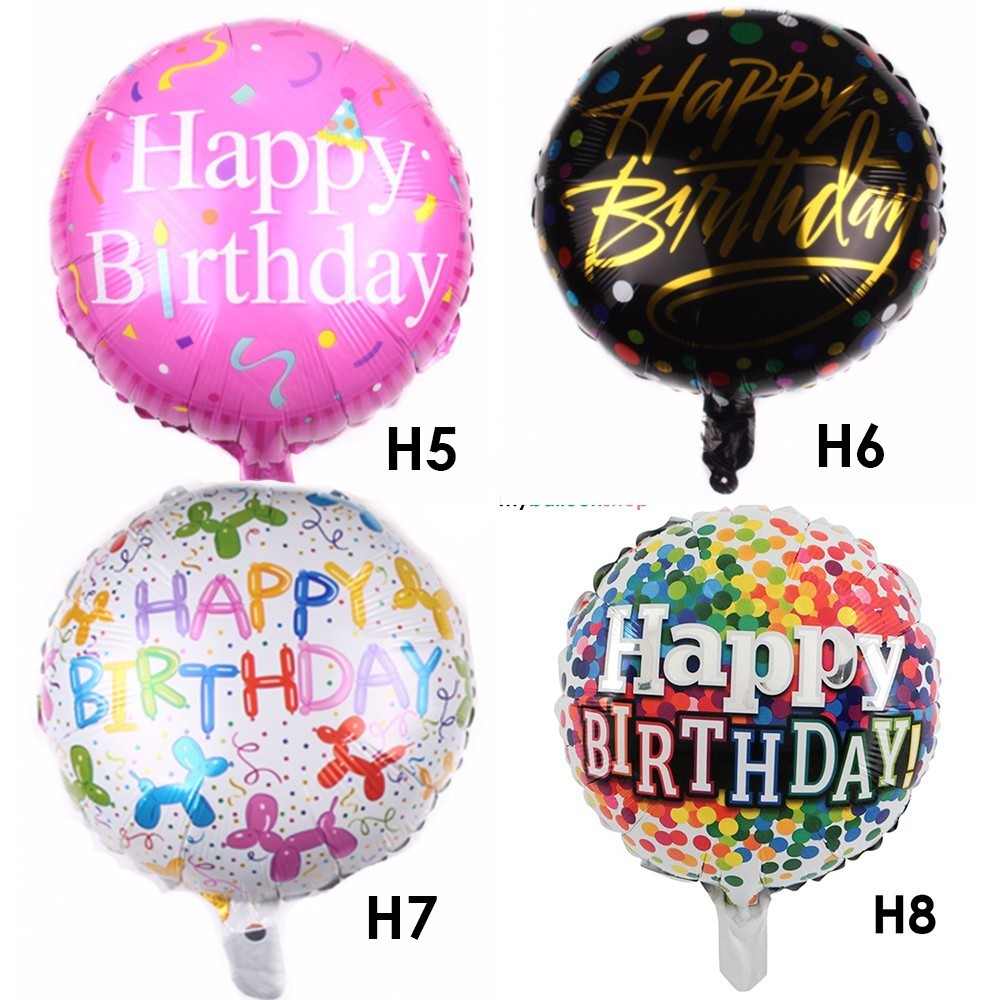 【18 inch】Happy Birthday