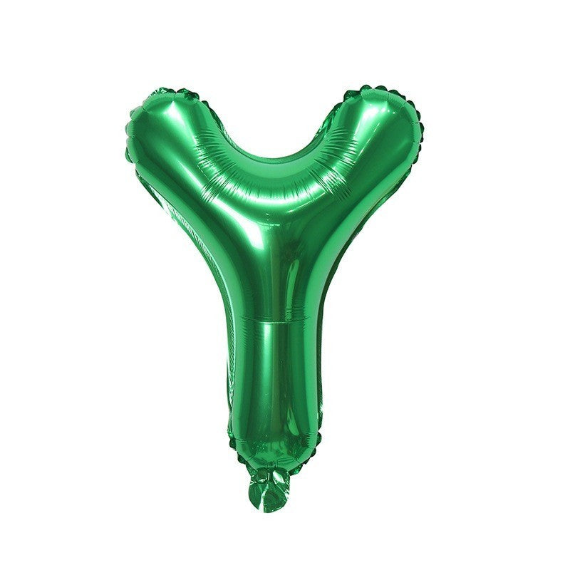 【16 inch】GREEN ABC & Numbers