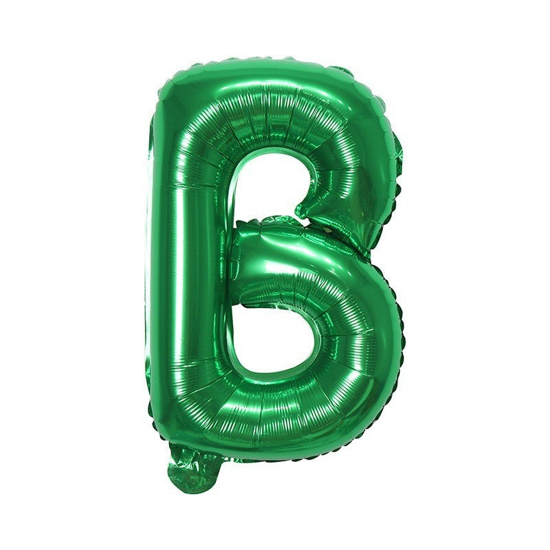 【16 inch】GREEN ABC & Numbers