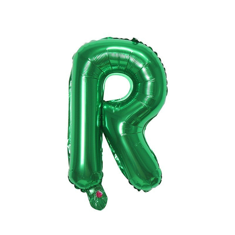 【16 inch】GREEN ABC & Numbers
