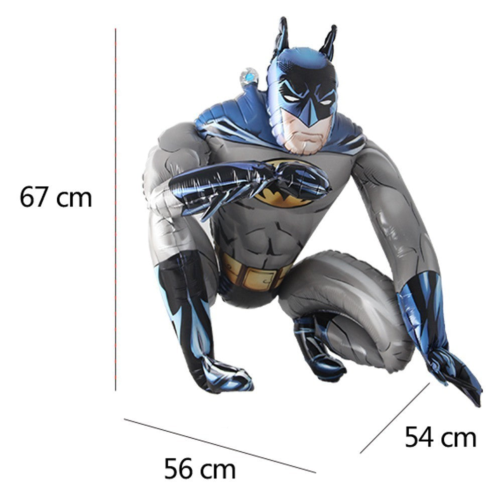 3D Spiderman Theme Foil Balloon Birthday Party Boy decoration toy