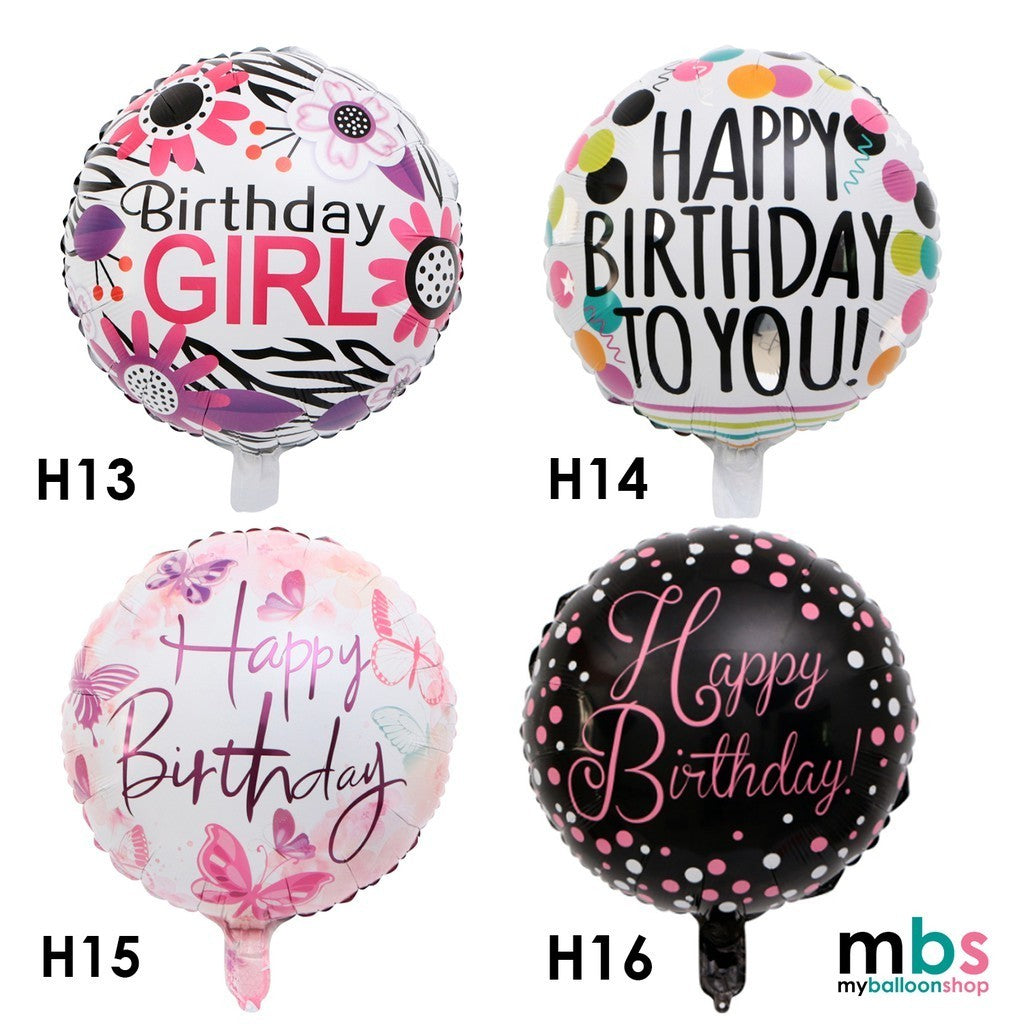 【18 inch】Happy Birthday