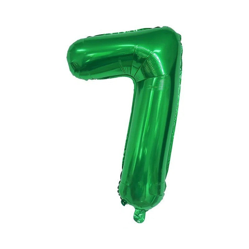 【16 inch】GREEN ABC & Numbers