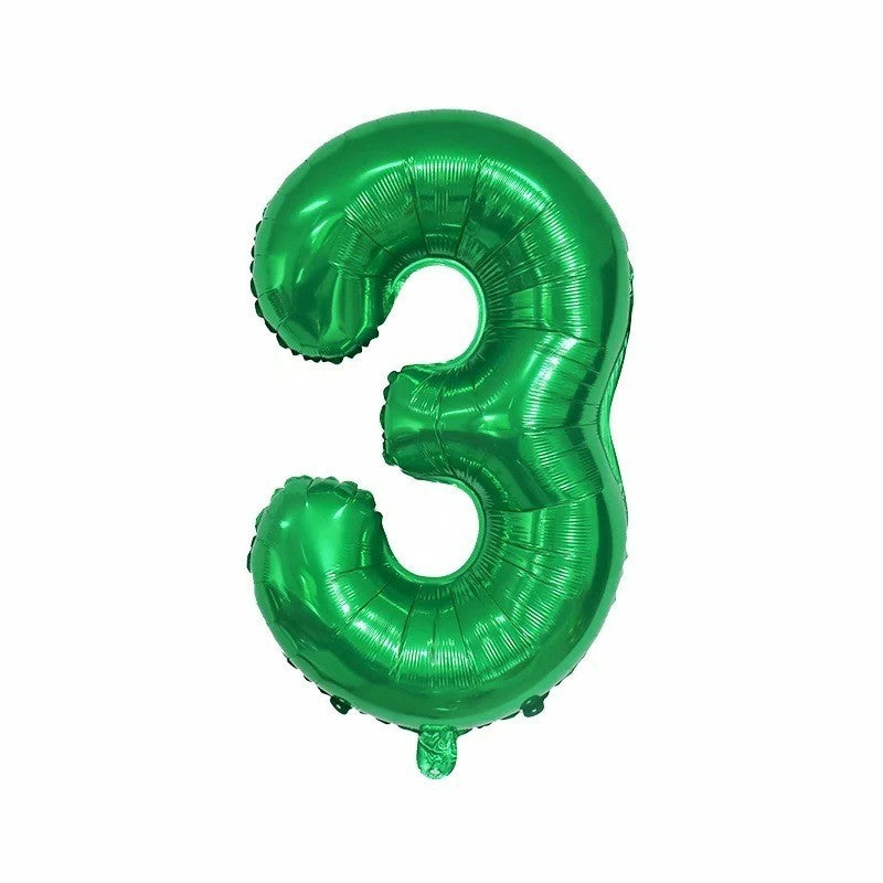 【16 inch】GREEN ABC & Numbers