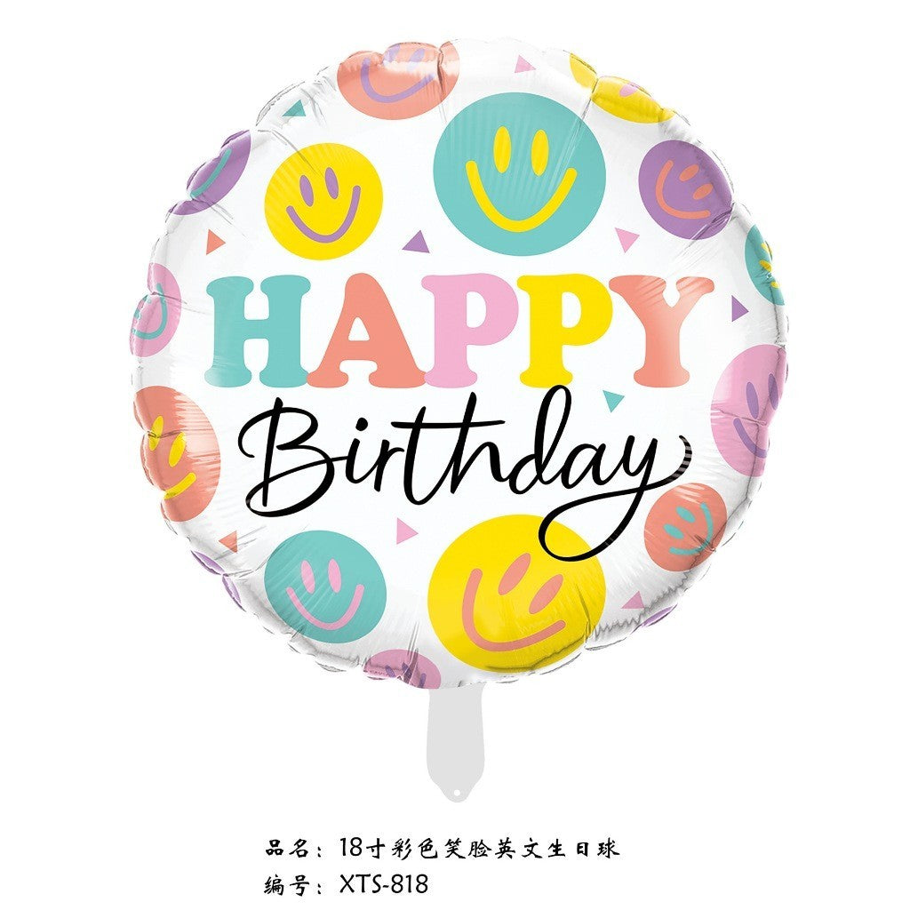 【18 inch】Happy Birthday