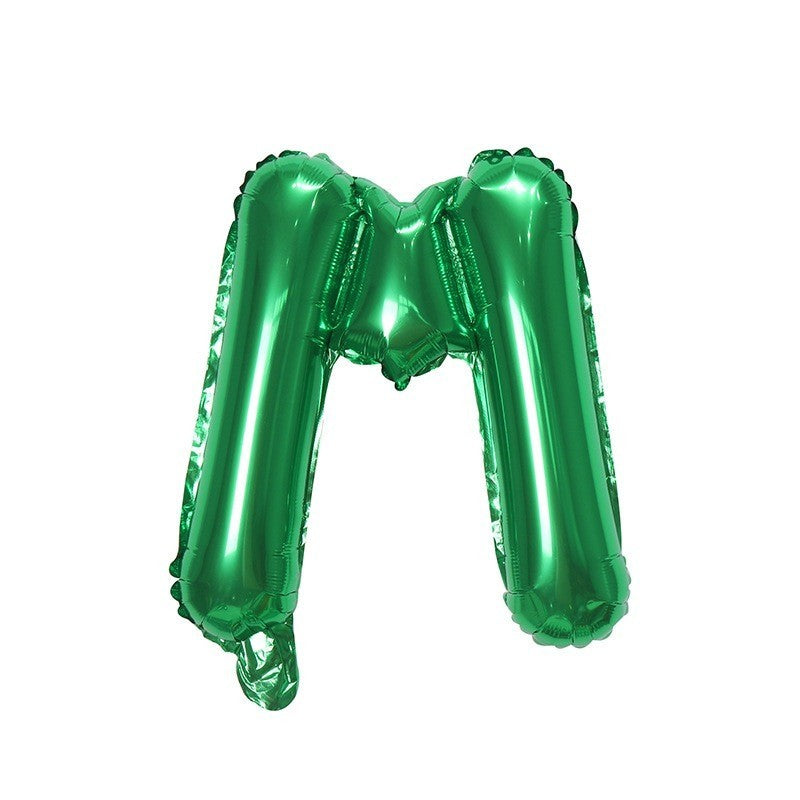 【16 inch】GREEN ABC & Numbers